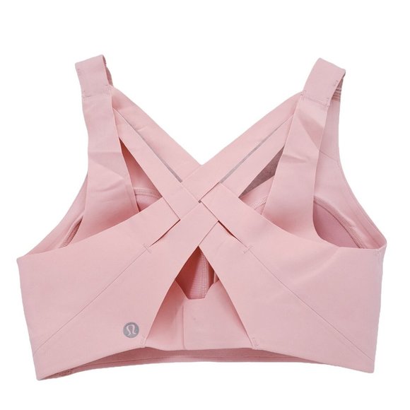 NWOT LULULEMON Enlite Weave Back PINK Running Bra High Support Ultralu - Picture 2 of 7